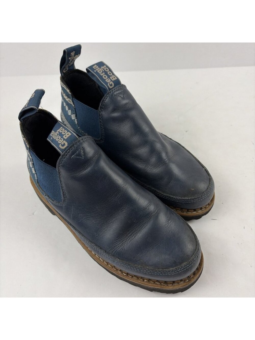 Georgia Giant Boots Womens 7.5M Romeo Boots Dusty Blue